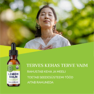 Sidrunmeliss tinktuur Vimergy