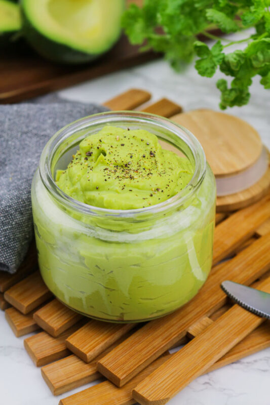 Veganiskas avokadu majonezas