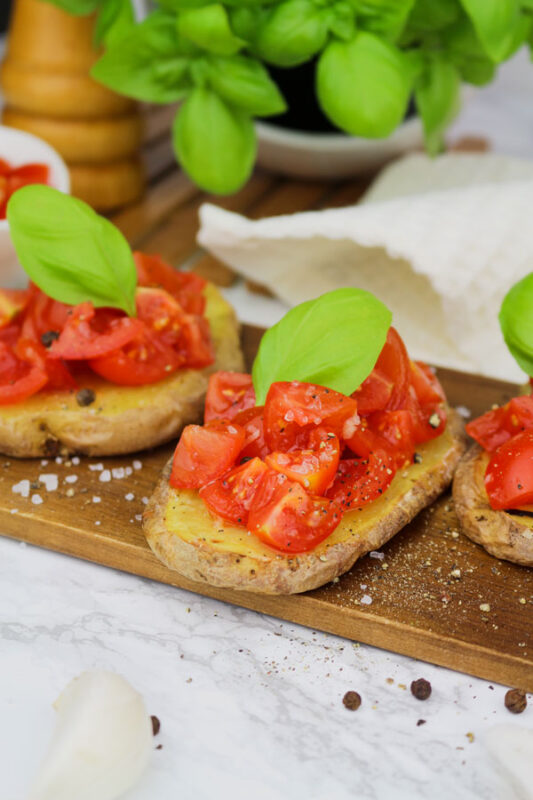 Bulviu brusketos