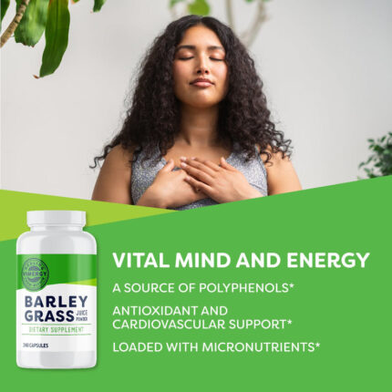 barley grass juice powder capsules