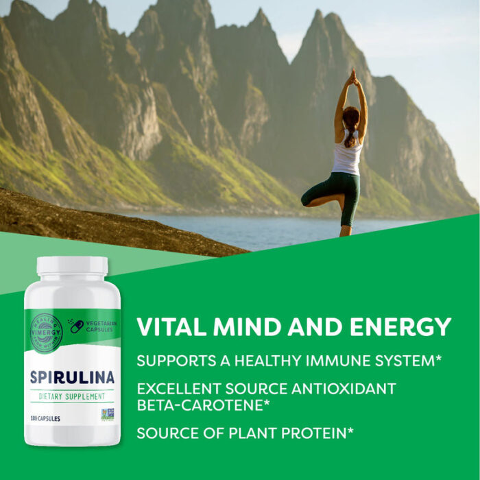 Spirulina kapsulės