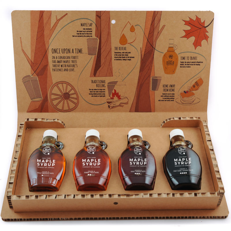 Klevu sirupo rinkinys